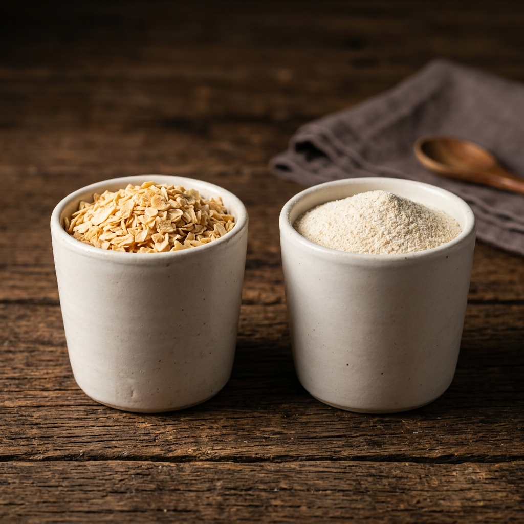 Dehydrated Garlic Flakes and Powder